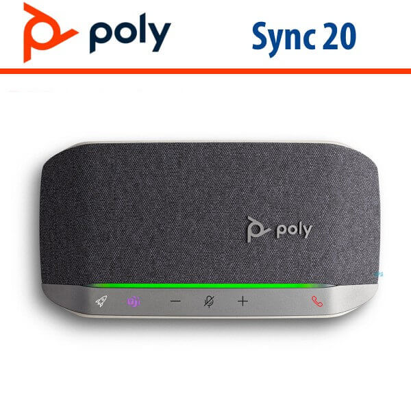 Poly Sync Sync Speakerphone 20 Dubai ~Poly Smart 20 Spearkerphone