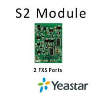 Yeastar s2 модуль с 2 мя портами fxs для подключения 2 х аналоговых телефонов